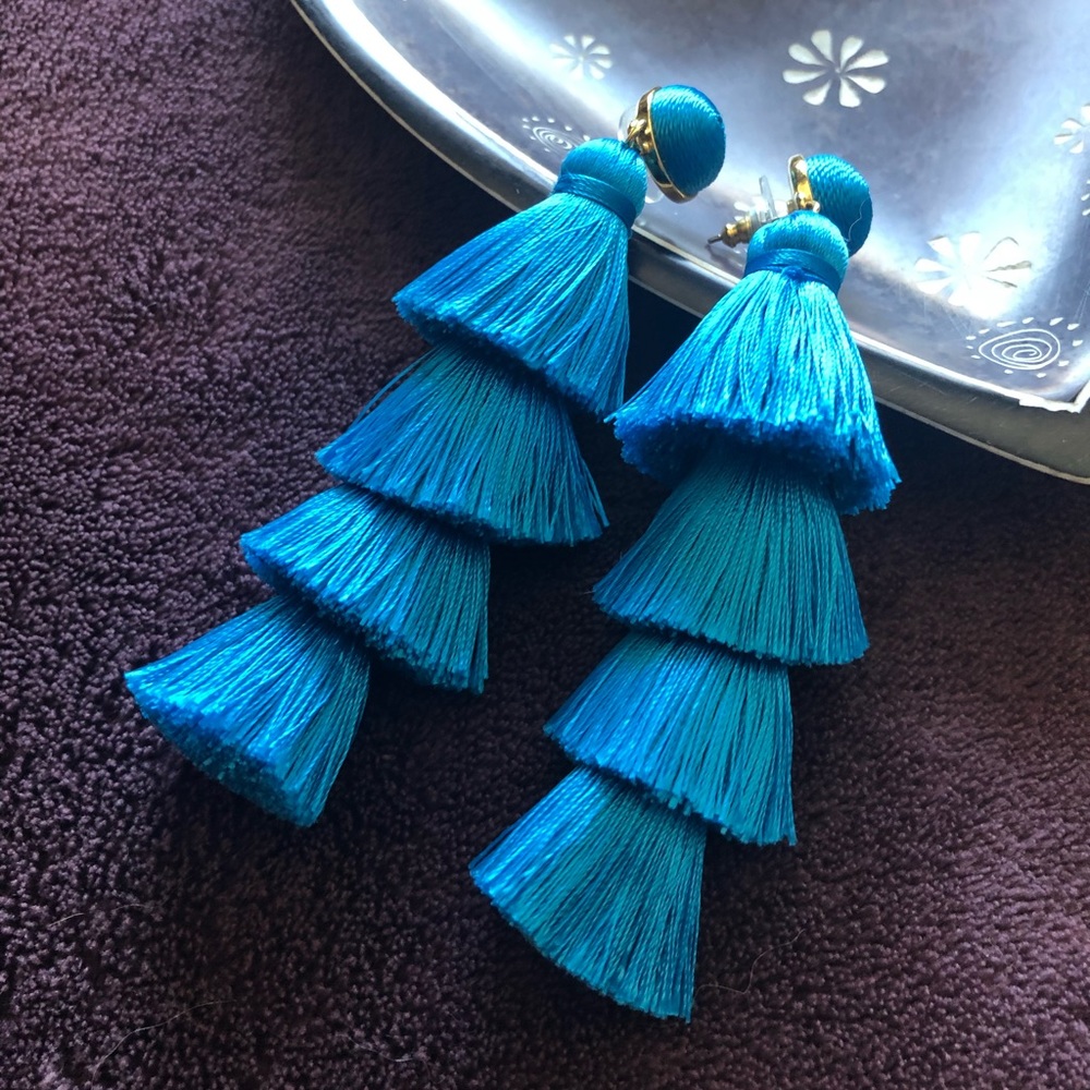 Chandelier Tassel Earrings